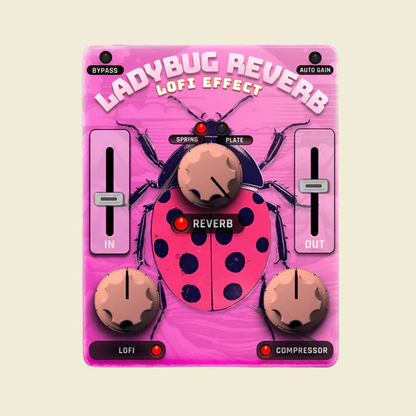 Safari Audio LadyBug Reverb Lo-fi reverb Plug-In