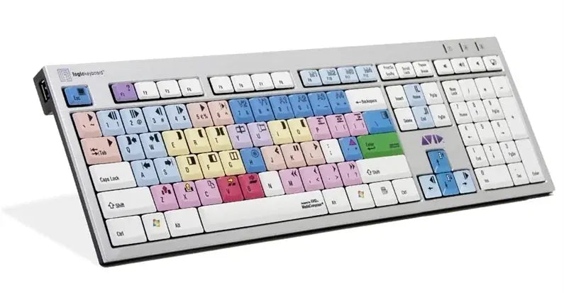 Logickeyboard Avid Media Composer PC Slim Line US Logickeyboard