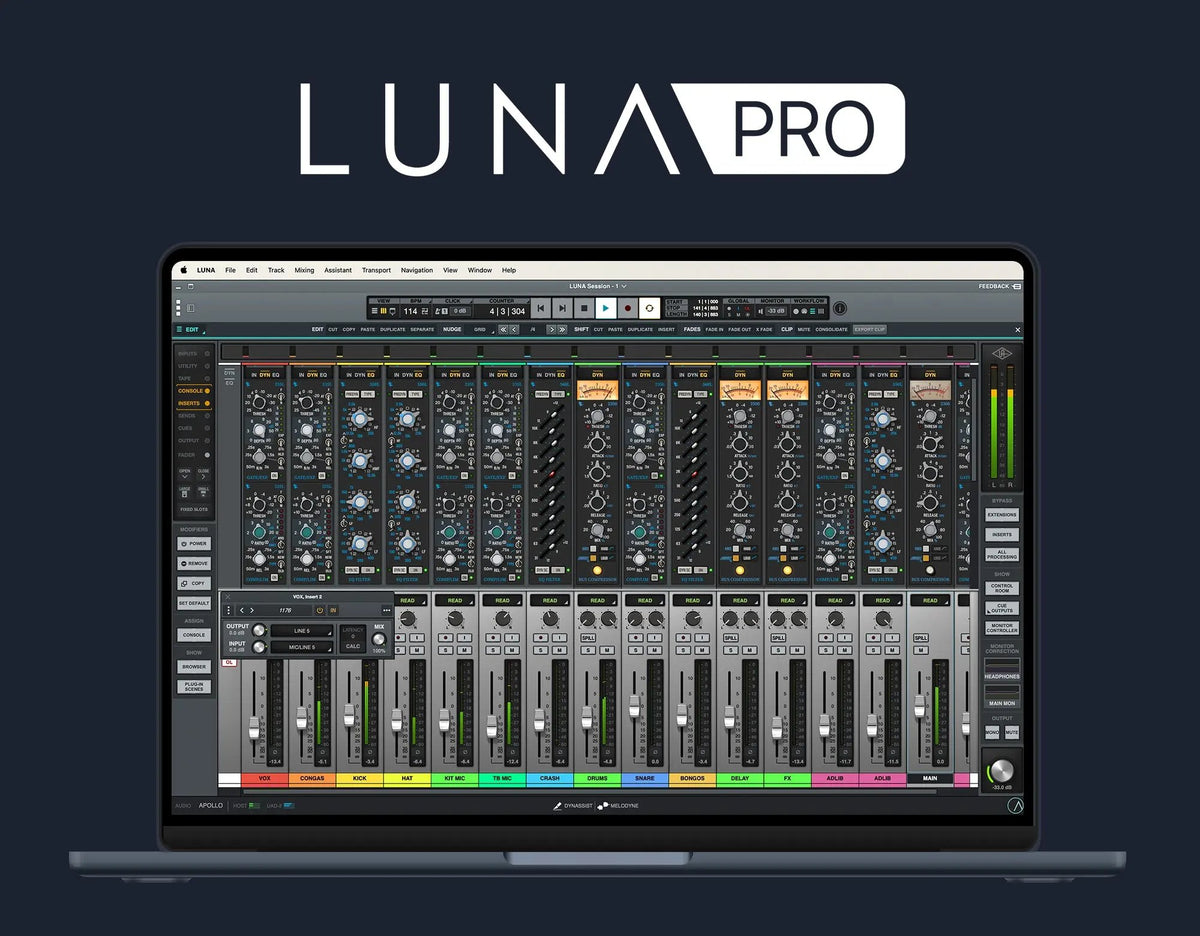 UAD LUNA Pro Bundle 2 (Digital Download) Universal Audio
