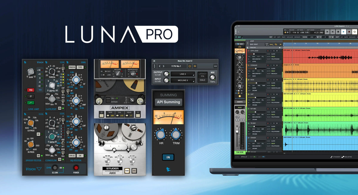 UAD LUNA Pro Bundle 2 (Digital Download)