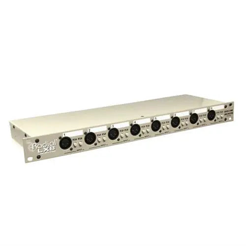 Radial LX8-J 8 channel balanced line level splitter with Jensen transformers