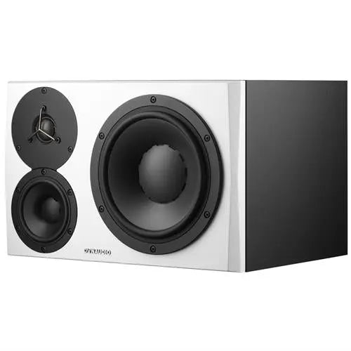 Dynaudio LYD 3-Way Midfield Monitor with 8" woofer - White (LEFT) Dynaudio