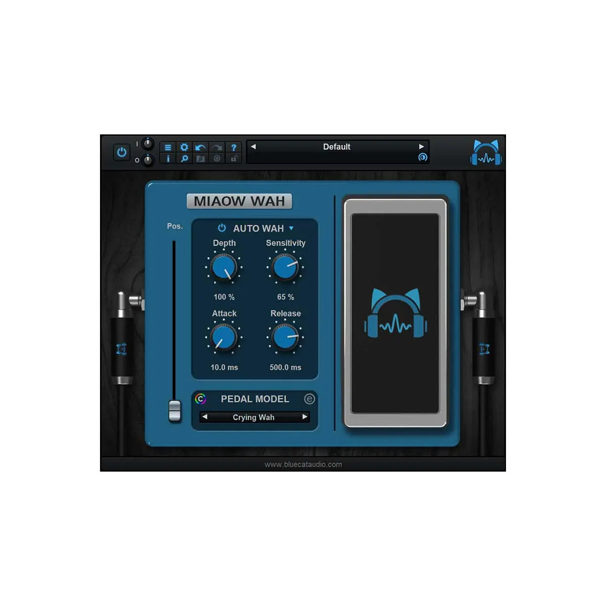 Blue Cat Miaow Wah Plug-in (Digital Download)