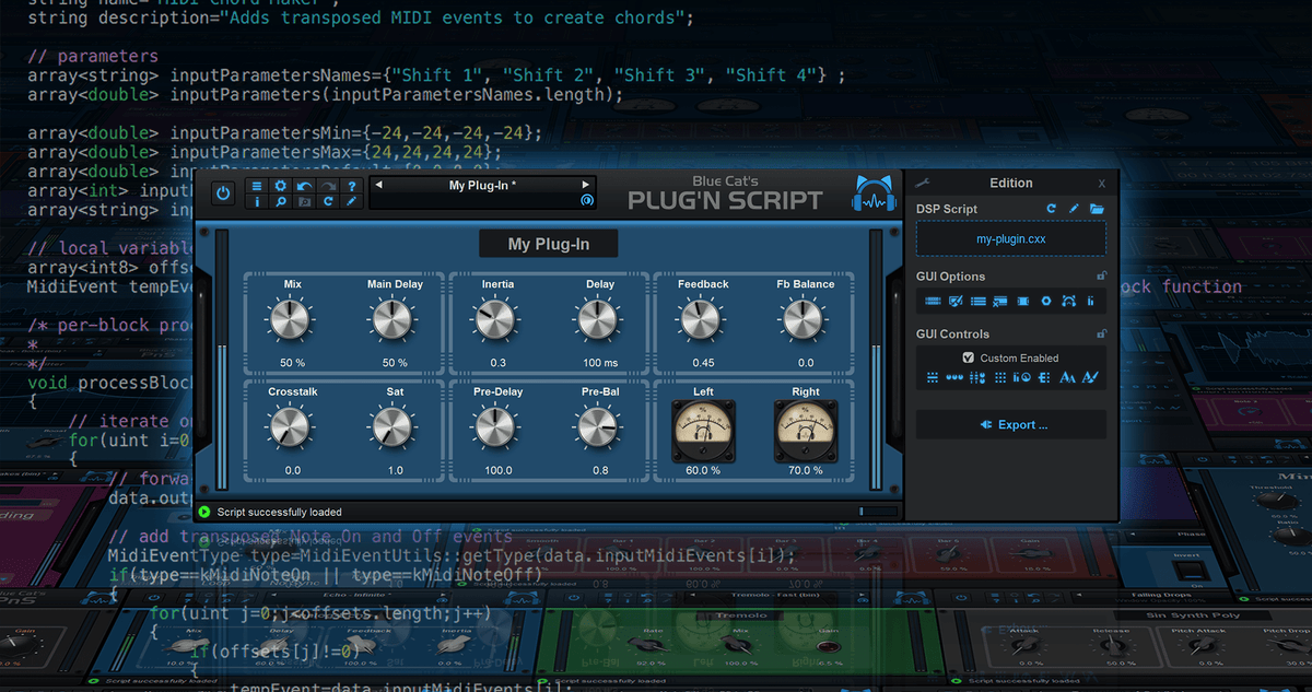 Blue Cat PlugNScript — Blue Cat Audio