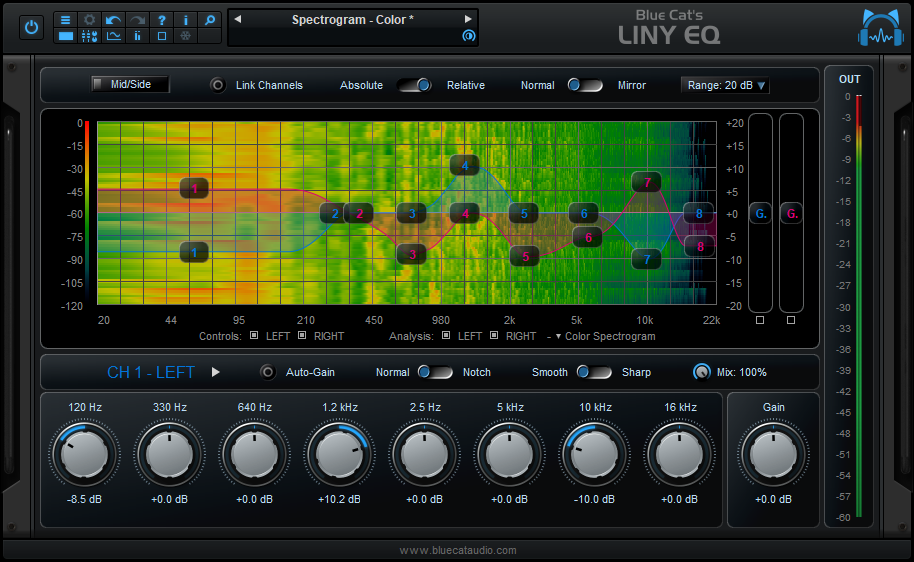 Blue Cat LinyEQ — Blue Cat Audio