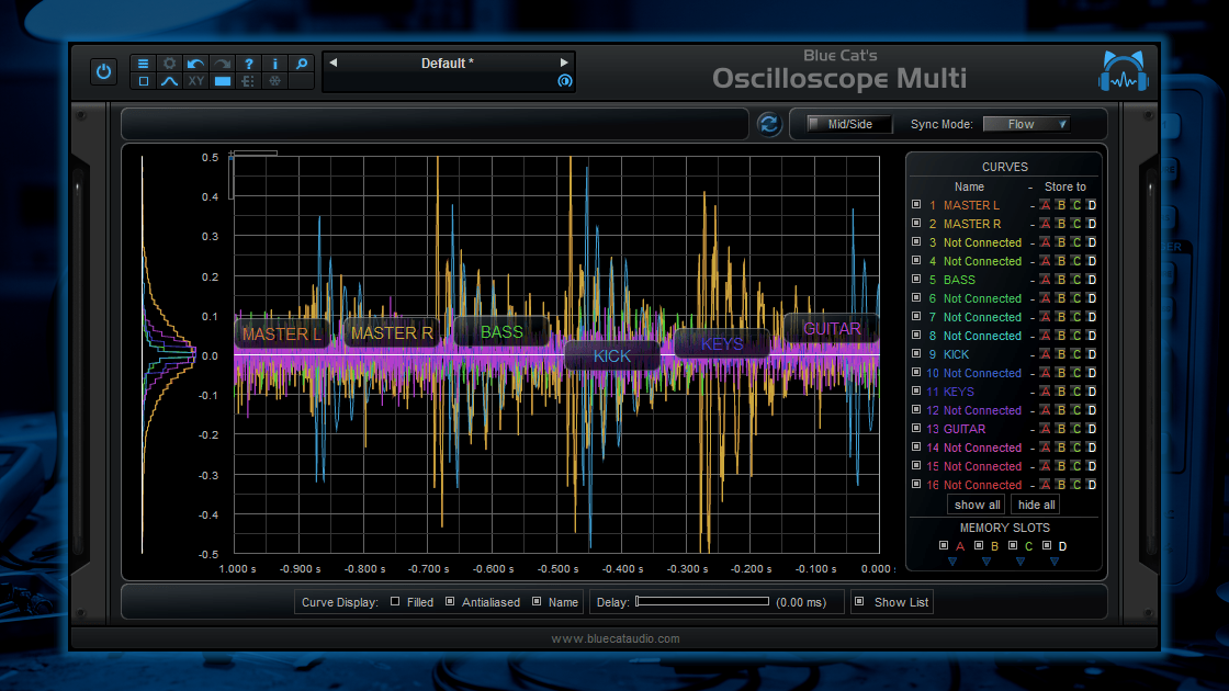 Blue Cat Oscilloscope Multi — Blue Cat Audio