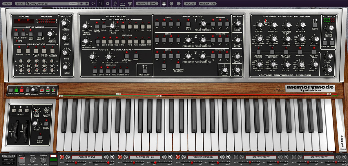 Cherry Audio Memorymode 2 Synthesizer (Digital Download)