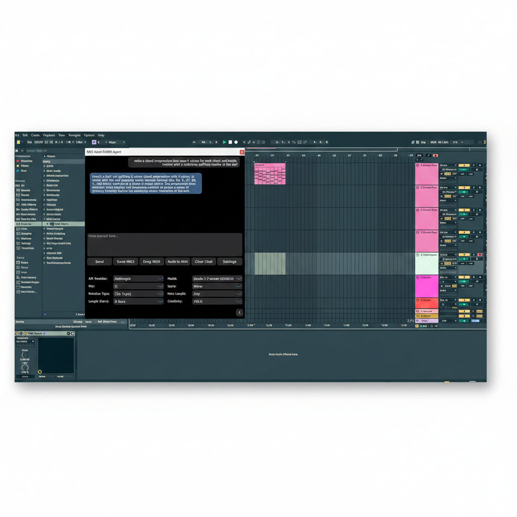 MIDI Agent AI MIDI Generator Plugin (Digital Download)