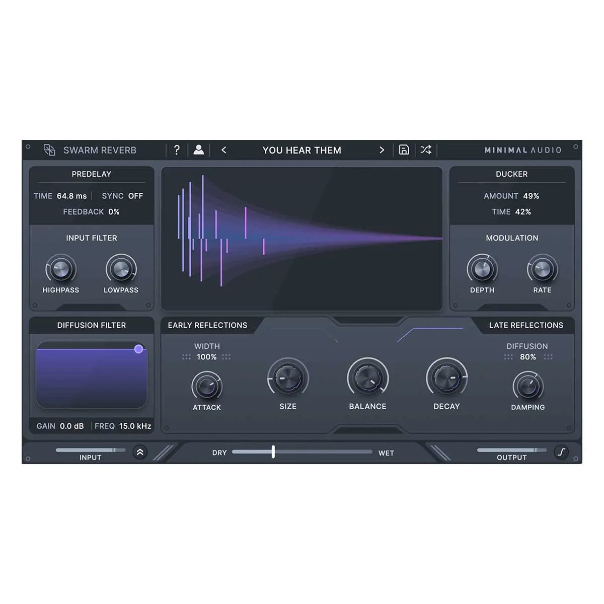 Minimal Audio Swarm Reverb Plug-In (Serial Nr + Download)
