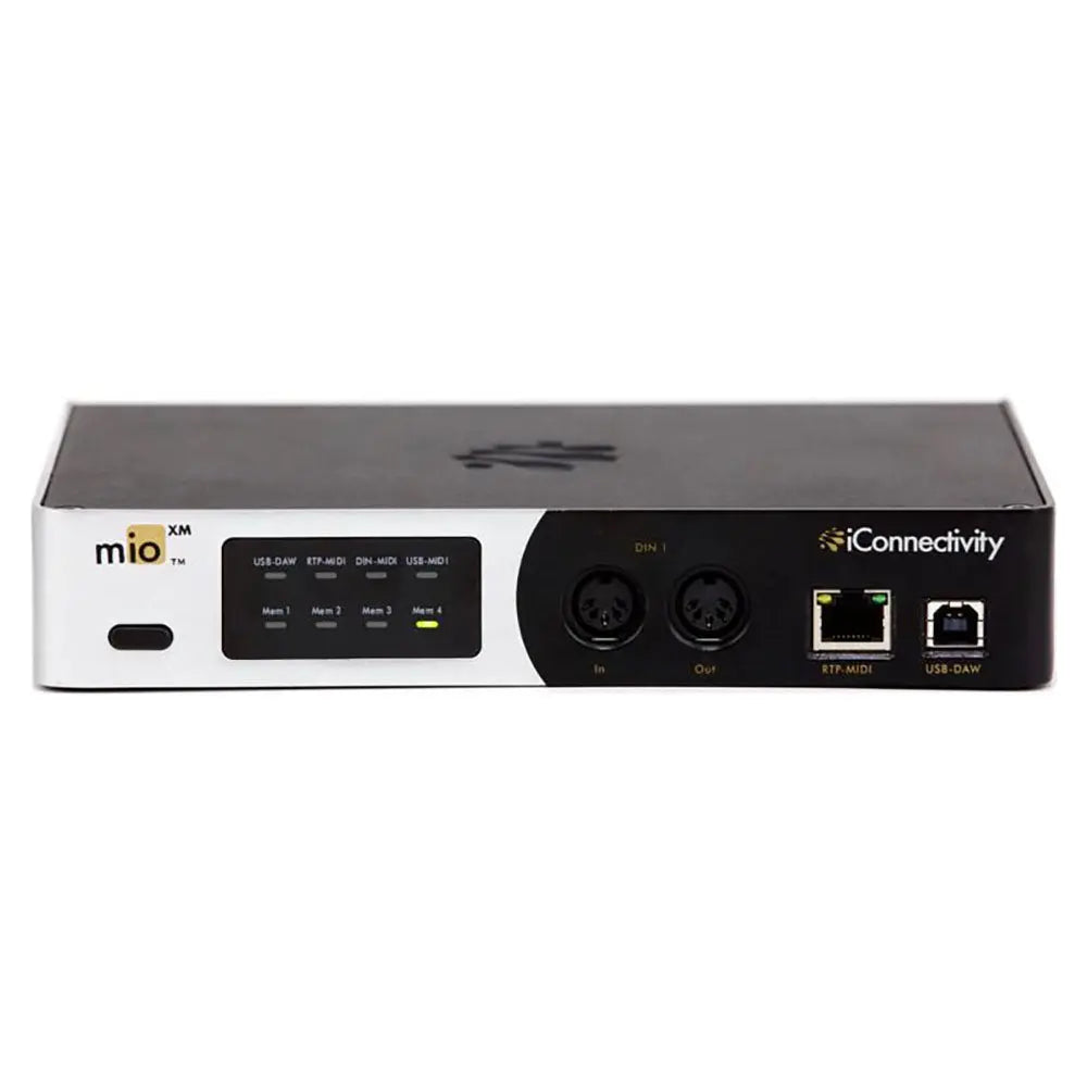 iConnectivity MioXM Networkable 4-in/4-out MIDI Interface and Wireless Hub