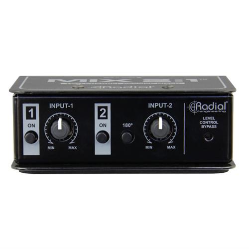 Radial MIX 2:1 - Passive balanced mixer, 2 in 1 out
