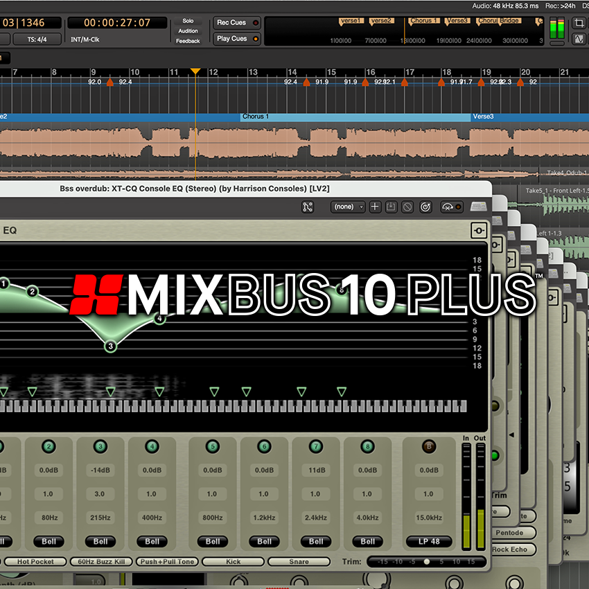 Harrison Mixbus 10 Plus Digital Audio Workstation (Serial Nr + Download)