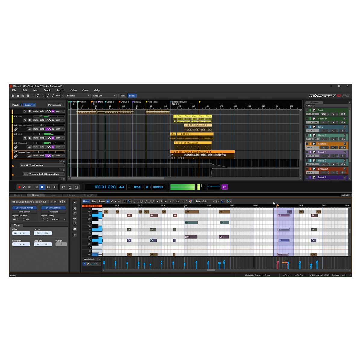 Mixcraft 10 Pro Studio