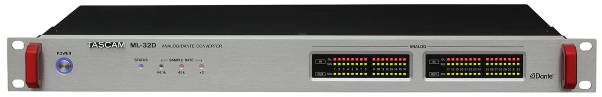 TASCAM ML-32D 32-channel Analog/Dante Converter TASCAM