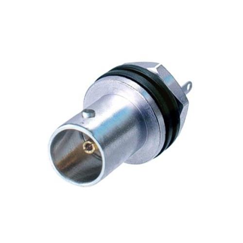 Neutrik NBB75SI 75Ω BNC Bulkhead Connector, Solder Terminations (Isolated)