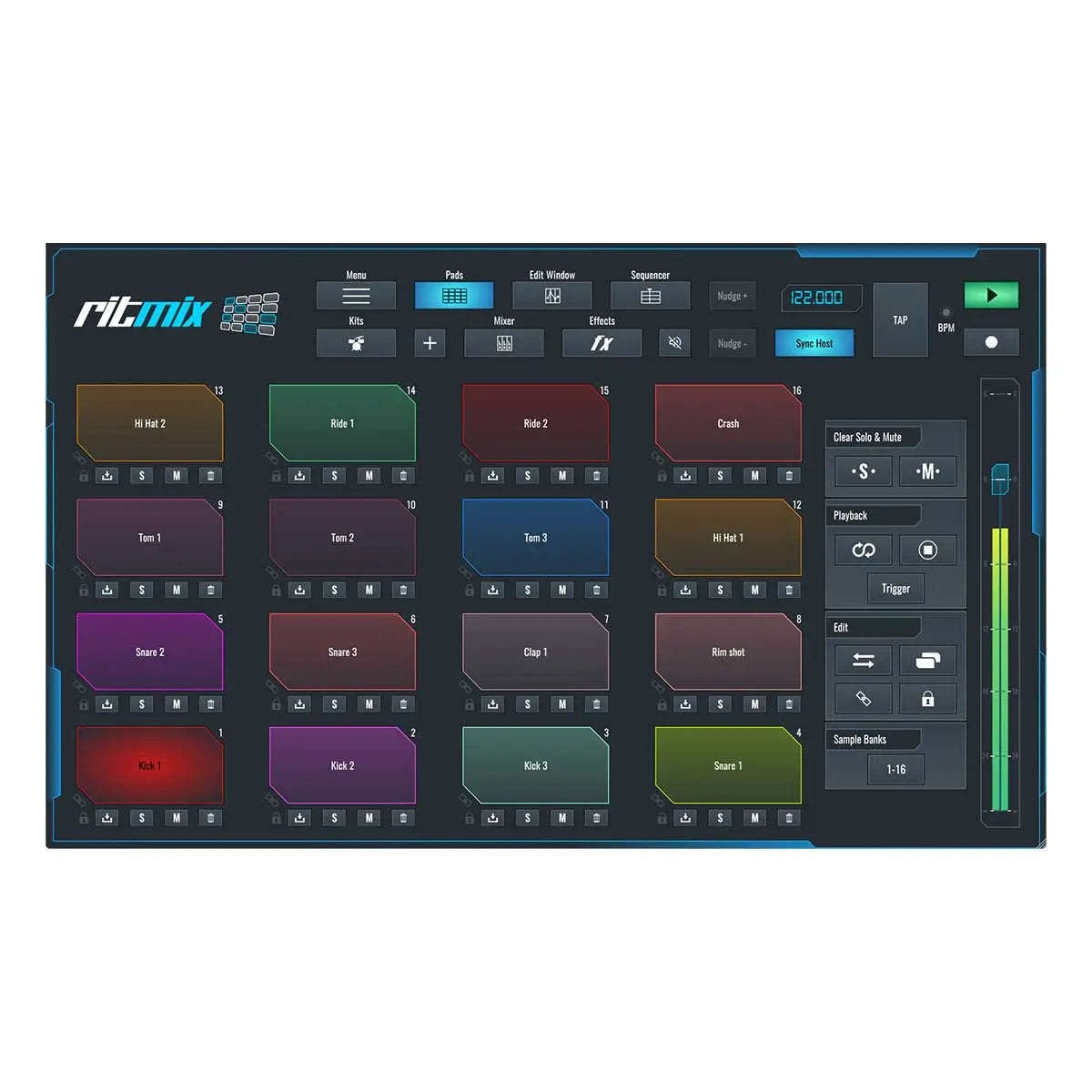 Soundbridge RitMix: Drum Machine (Digital Download) Soundbridge