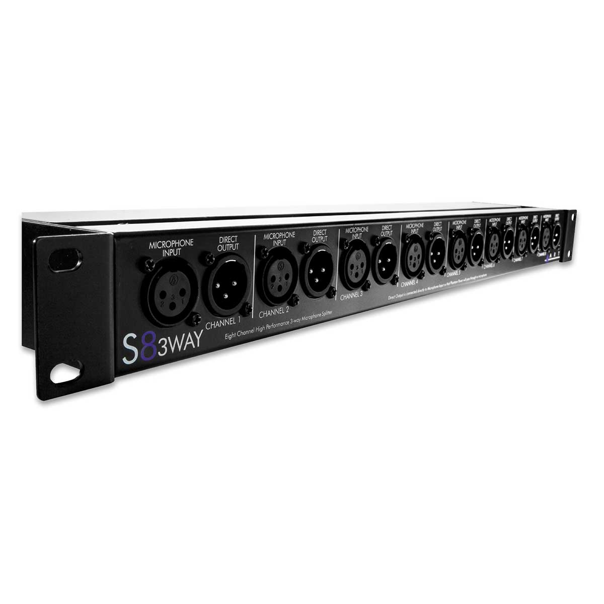 ART S8-3WAY Eight Channel High Performance 3-way Microphone Splitter