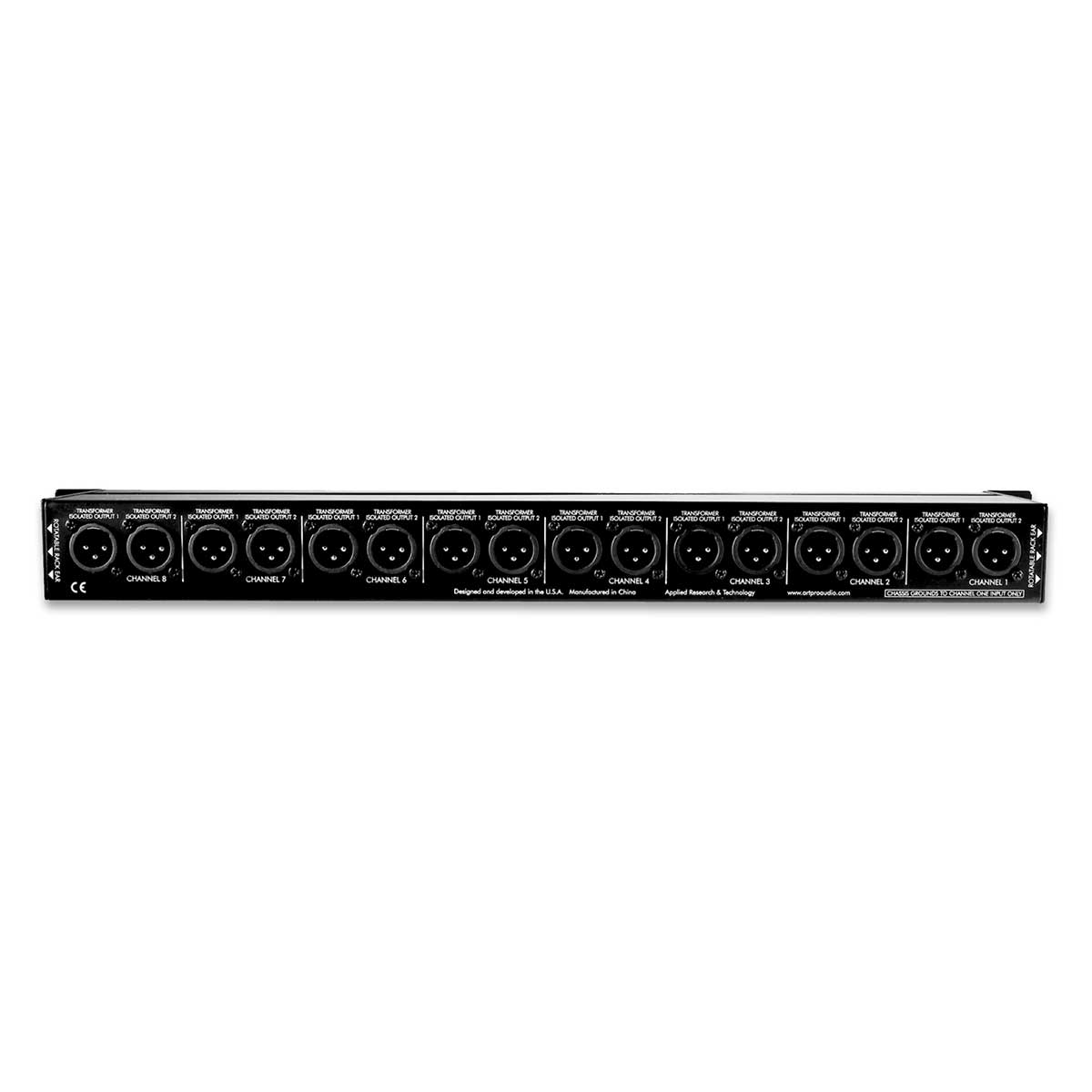 ART S8-3WAY Eight Channel High Performance 3-way Microphone Splitter