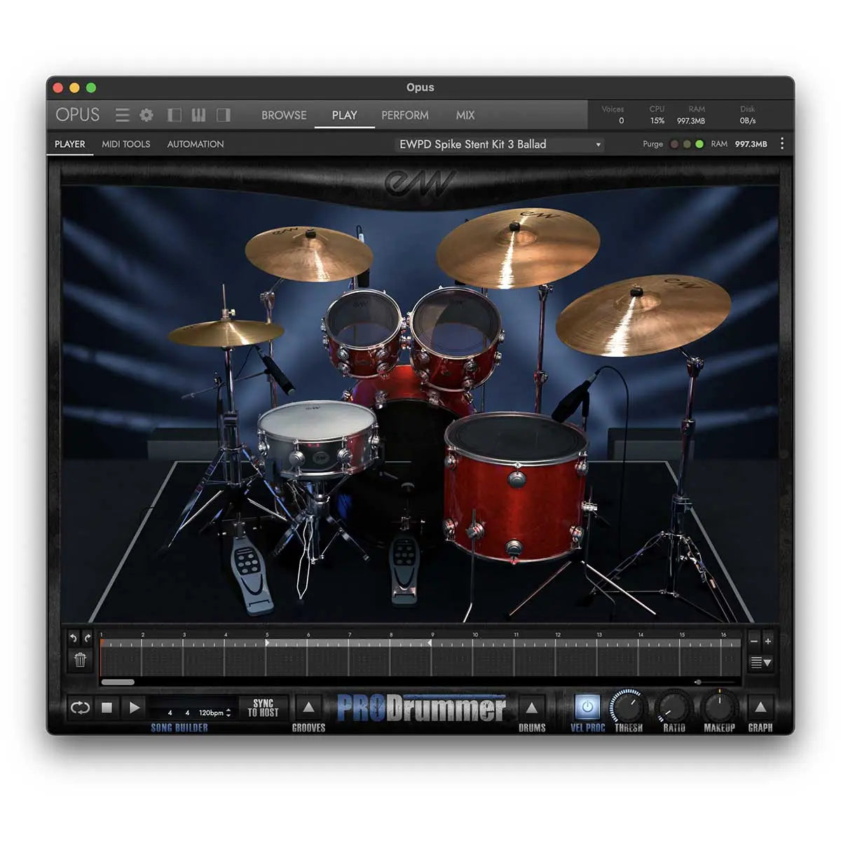 Eastwest Prodrummer 1 - Mark "Spike" Stent