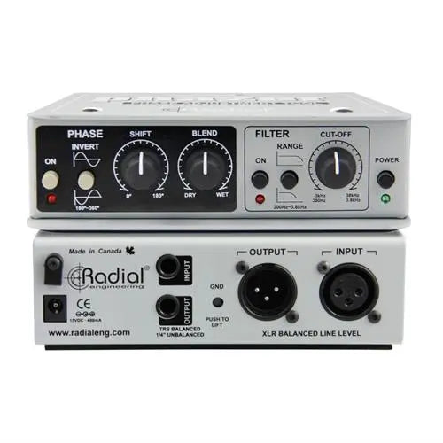 Radial PHAZER Phase adjustment tool, class-A w/ 360 deg. range &amp; low-pass filter