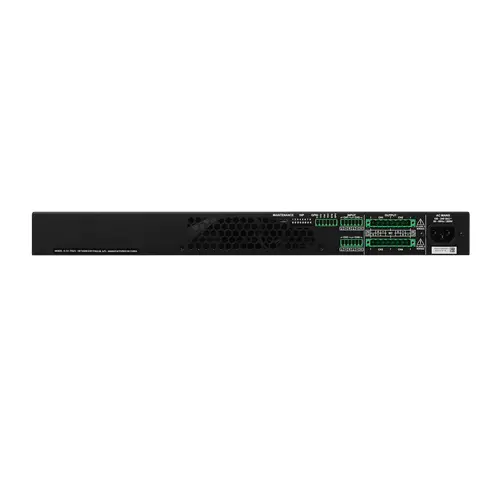 Blaze by Sonance PowerZone 1004. 1000W 4-channel power amplifier. 1RU half-rack. Blaze by Sonance