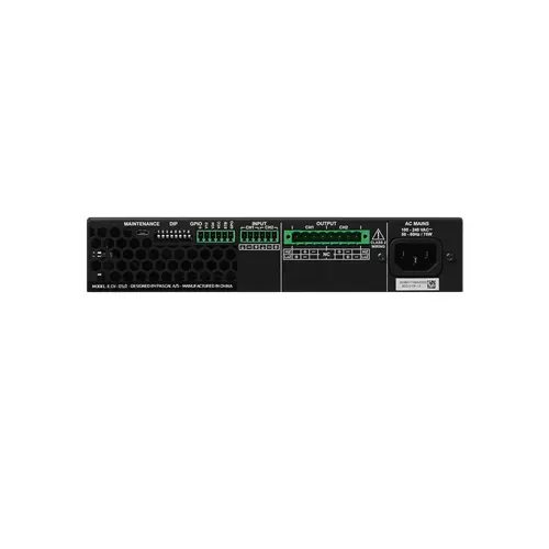 Blaze by Sonance PowerZone 252. 250W 2-channel power amplifier. 1RU half-rack. Blaze by Sonance