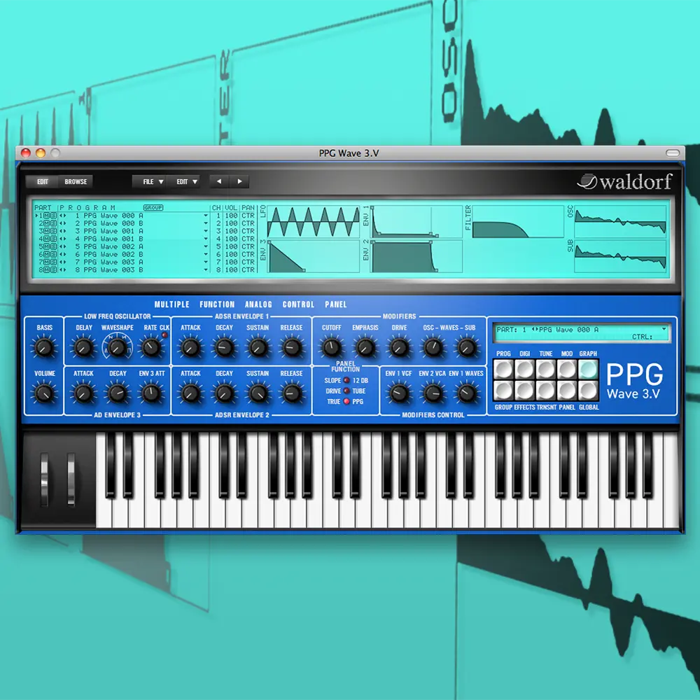  Waldorf PPG Wave 3.V (Serial Nr + Download)