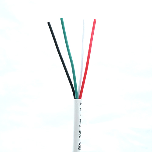 ICE Cable Systems PR16-4W 16AWG, 4 Core, 152m, White, Standard Speaker Cable.