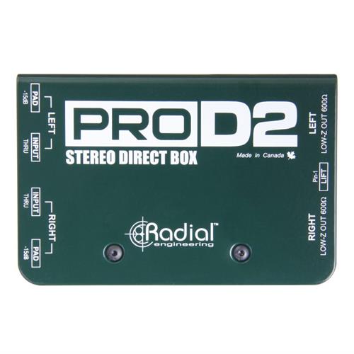 Radial Engineering PROD2 Passive 2 channel DI, compact design with 2 Radial transformers