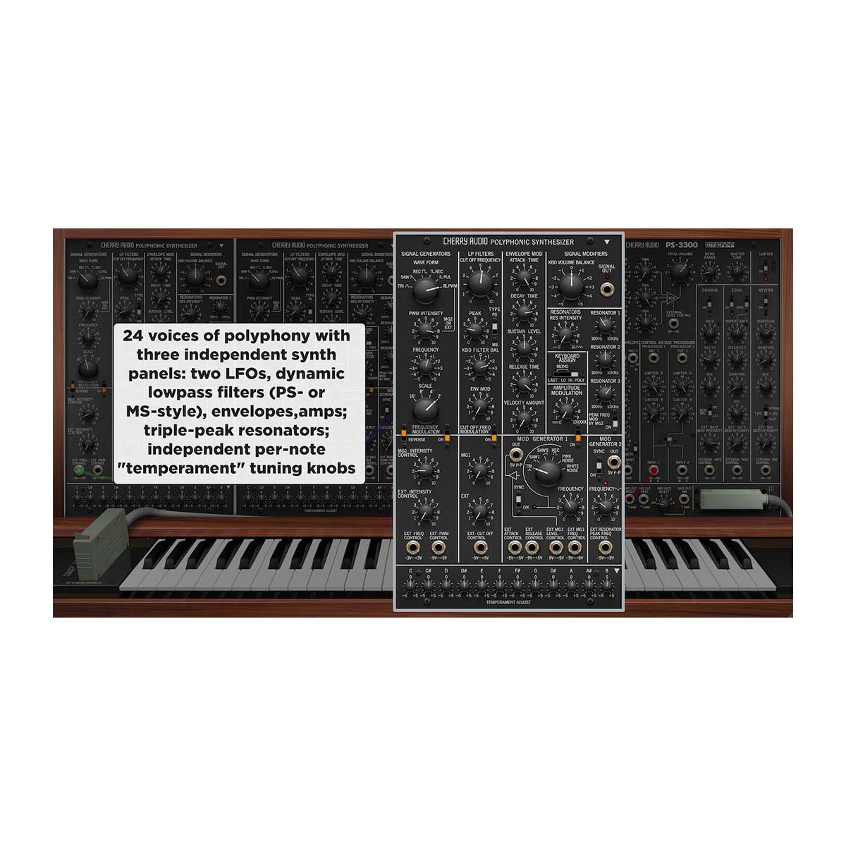 Cherry Audio PS-3300 Synthesizer Plug-In (Serial Nr + Download)