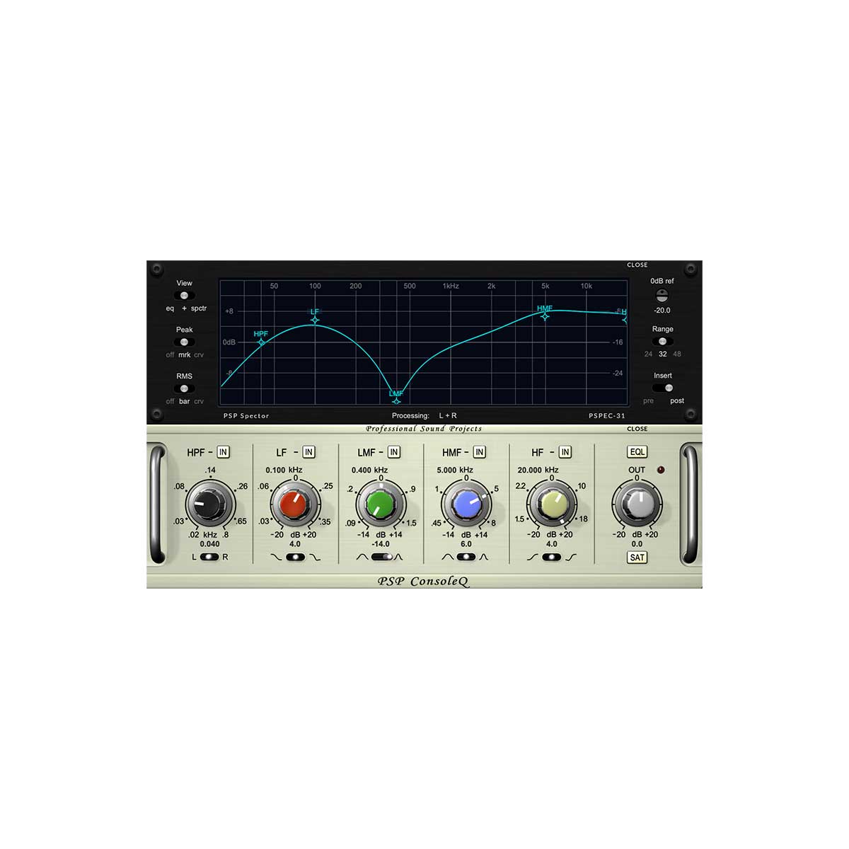 PSP ConsoleQ v2 British Console Style Equaliser Plug-In (Serial Nr + Download)