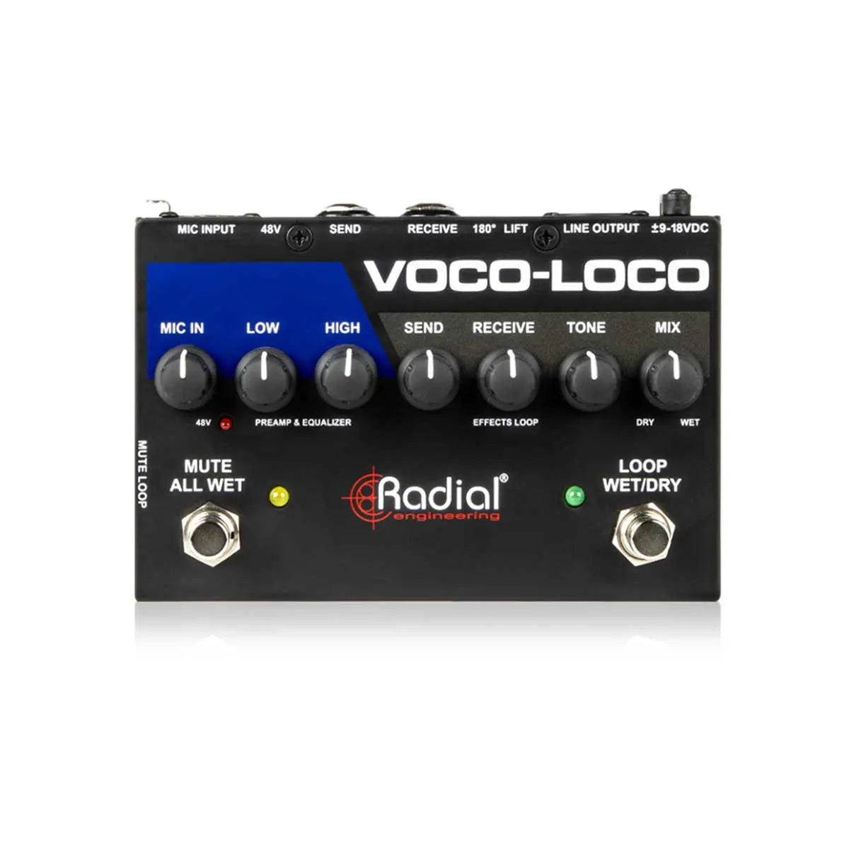 Radial Voco-Loco MK2 Effects Switcher for Voice or Instrument Radial Engineering