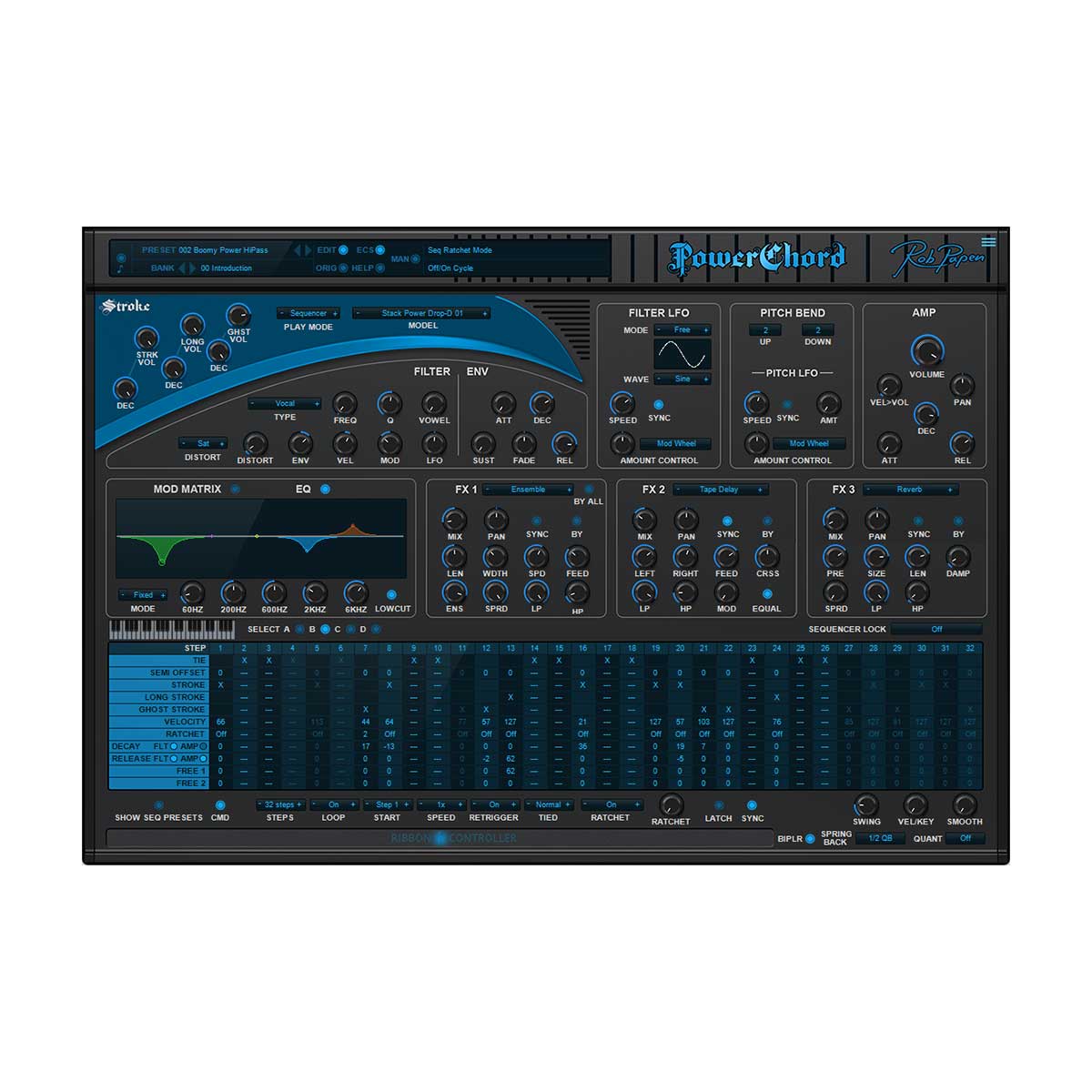 Rob Papen Powerchord Guitar Groove Synthesizer (Serial Nr + Download)