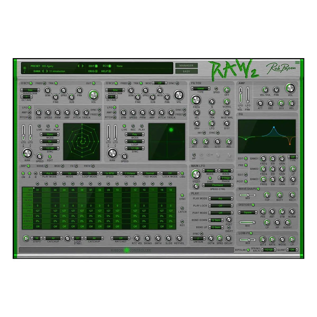 Rob Papen RAW-2 (Serial Nr + Download) Rob Papen