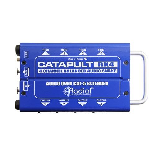 Radial Catapult RX4 - 4-Channel Cat 5 Audio Snake Receiver