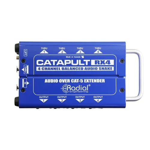 Radial Catapult RX4 - 4-Channel Cat 5 Audio Snake Receiver Radial Engineering