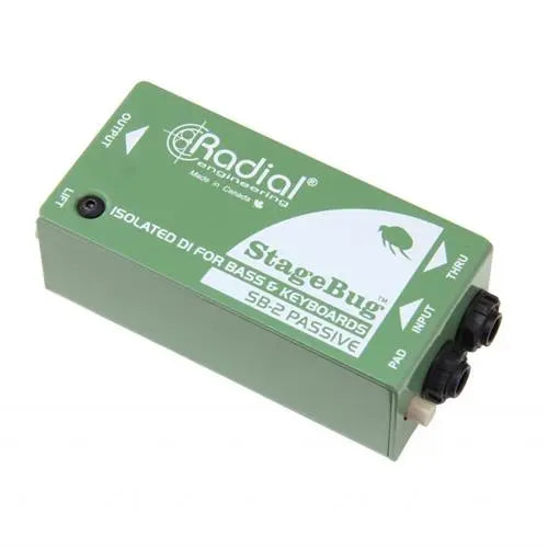 Radial SB-2 Compact passive DI for bass, keyboards & active instruments