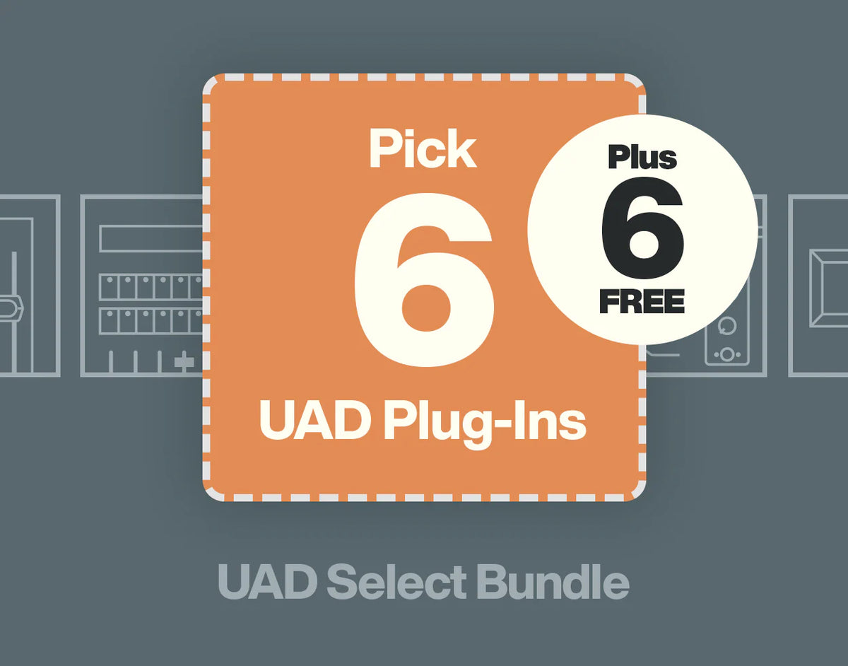 UAD Select 6 Plus Bundle (Digital Download)