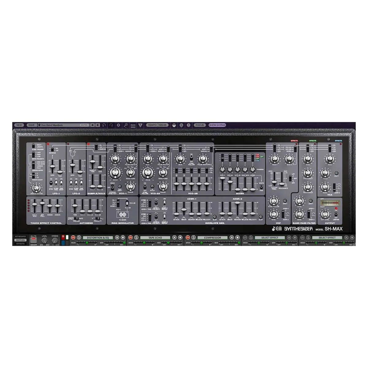 Cherry Audio SH-MAX Synthesizer (Digital Download) Cherry Audio