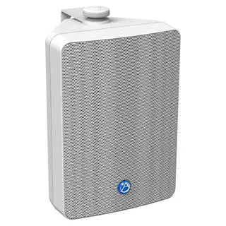 AtlasIED 6.5" 2-Way All Weather Speaker with 32-Watt 70V/100V Transformer (White) - PAIR