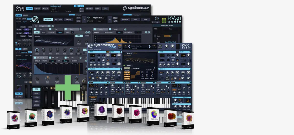 KV331 SynthMaster Everything Bundle KV331 Audio
