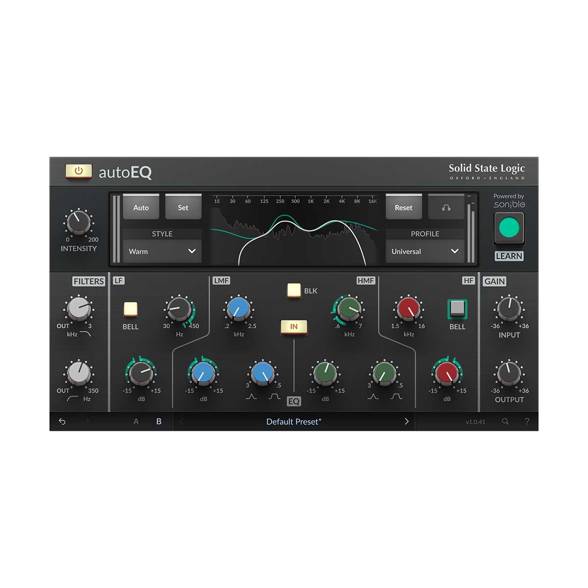 SSL autoEQ Plug-In (Digital Download)