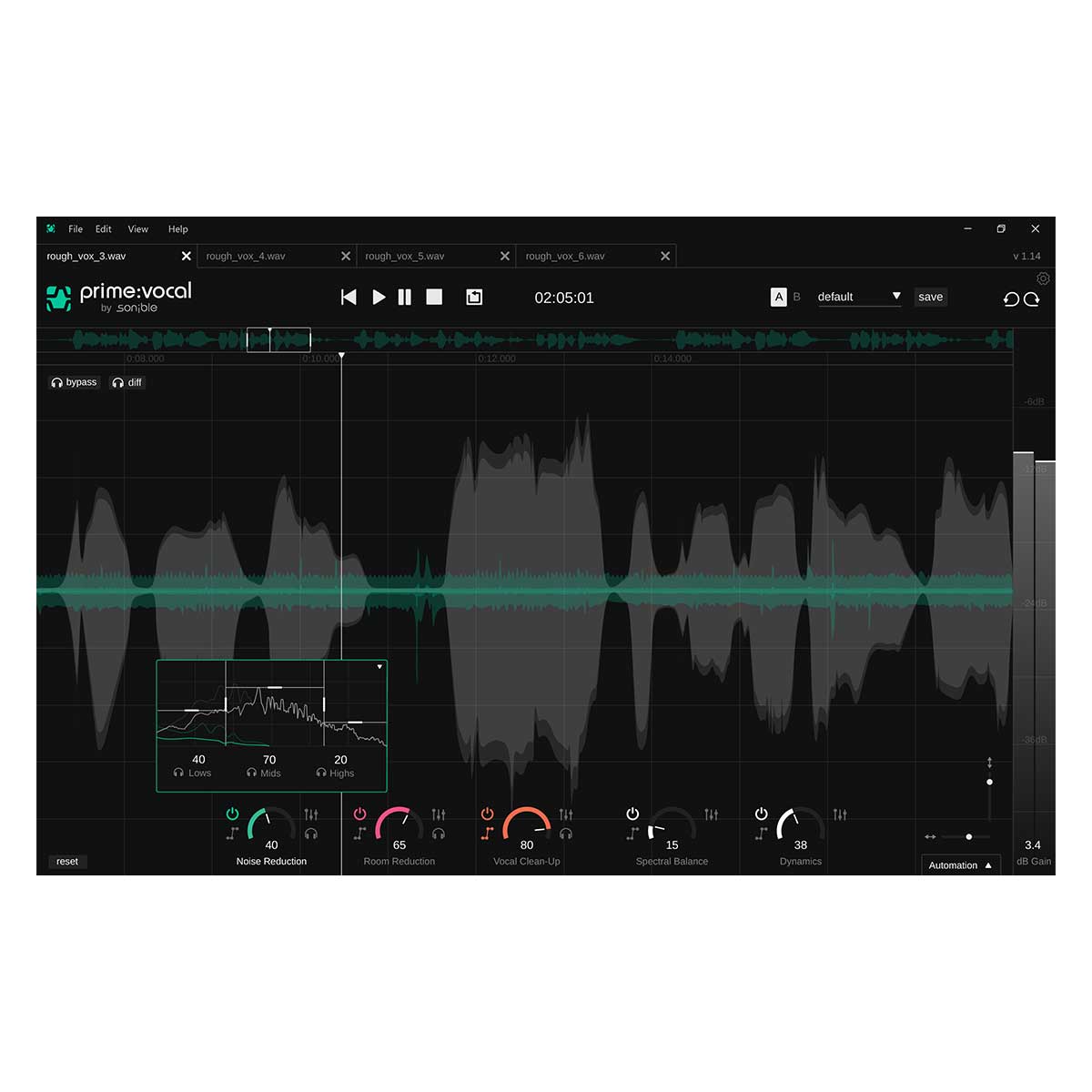 Sonible prime:vocal (Serial Nr + Download)