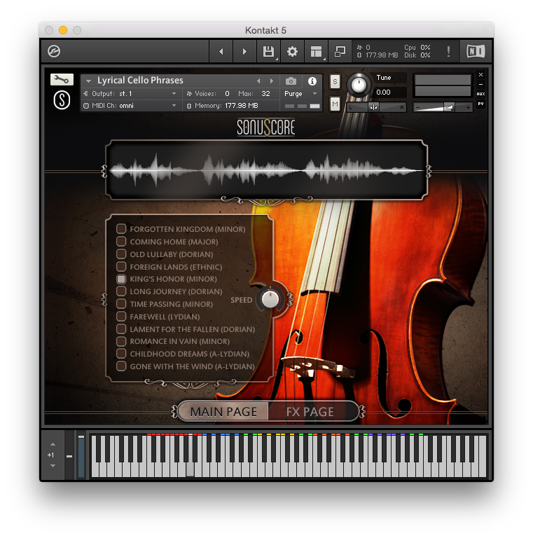 Sonuscore Lyrical Cello Phrases (Digital Download)