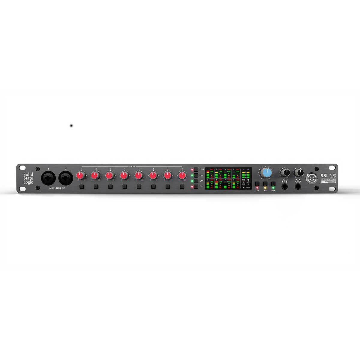 SSL 18 26-in / 28-out, high-performance USB audio interface