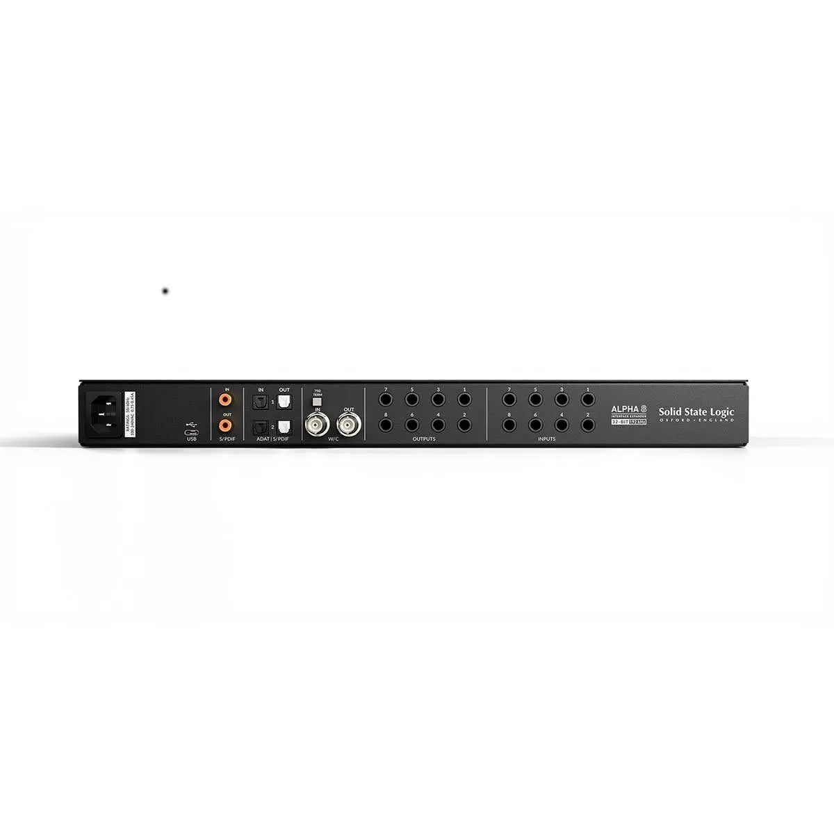 SSL ALPHA 8 8-in/8-out Professional-Grade AD/DA Converter & 18-in/18-out USB Audio Interface