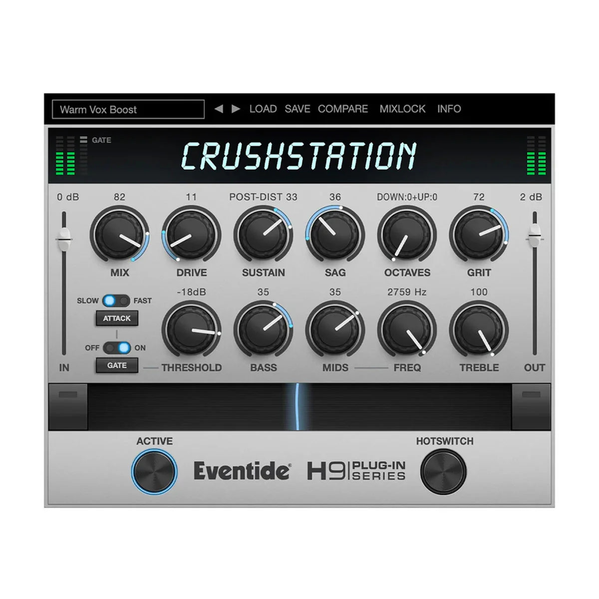 Eventide CrushStation® Distortion/Overdrive Plug-In (Serial Nr + Download)