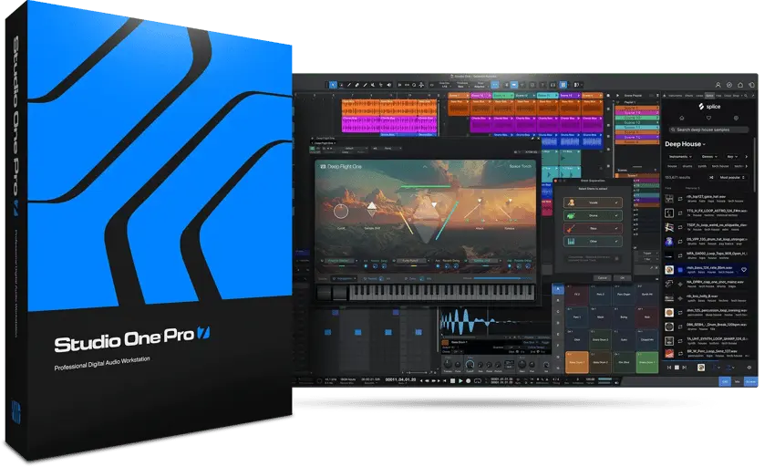 PreSonus Studio One Pro 7 DAW Software Perpetual License (Serial Nr + Download) - Koala Audio