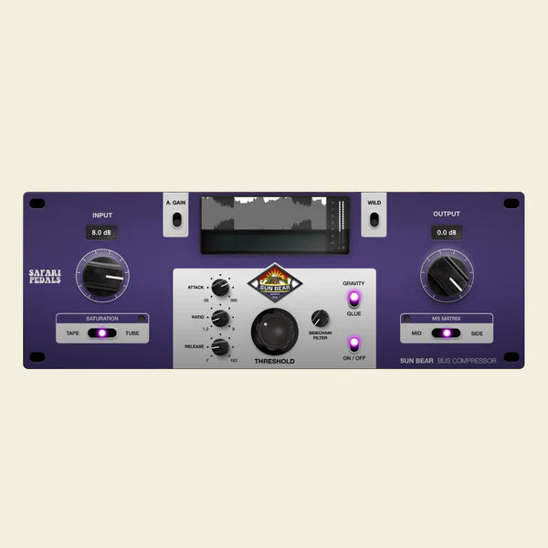 Safari Audio Sun Bear Mastering Grade Compressor Plug-In (Digital Download)