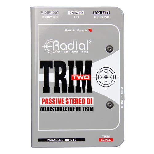 Radial TRIM-TWO - Passive DI for laptops, smart-phones, tablets etc.